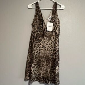 Princess Polly Leopard Print Mini Dress